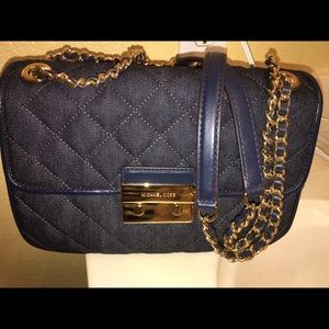 Denim Michael Kors handbag